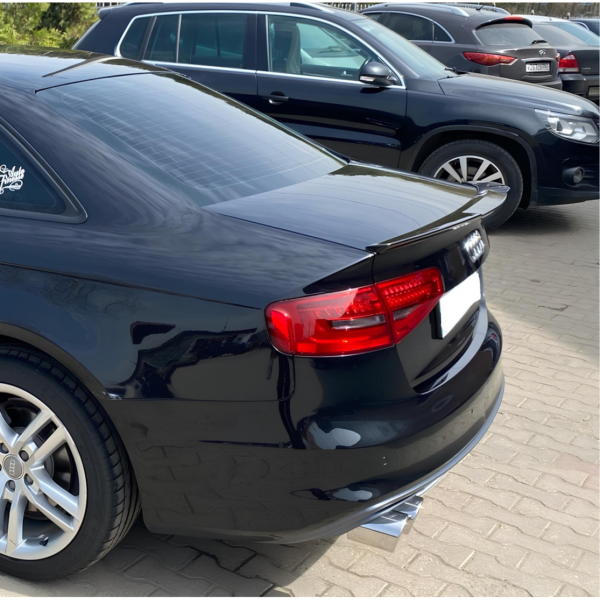 Spoiler Lotka Klapy Audi A4 / S4 B8.5 Sedan Czarny Połysk (2013–2016) - obrazek 11