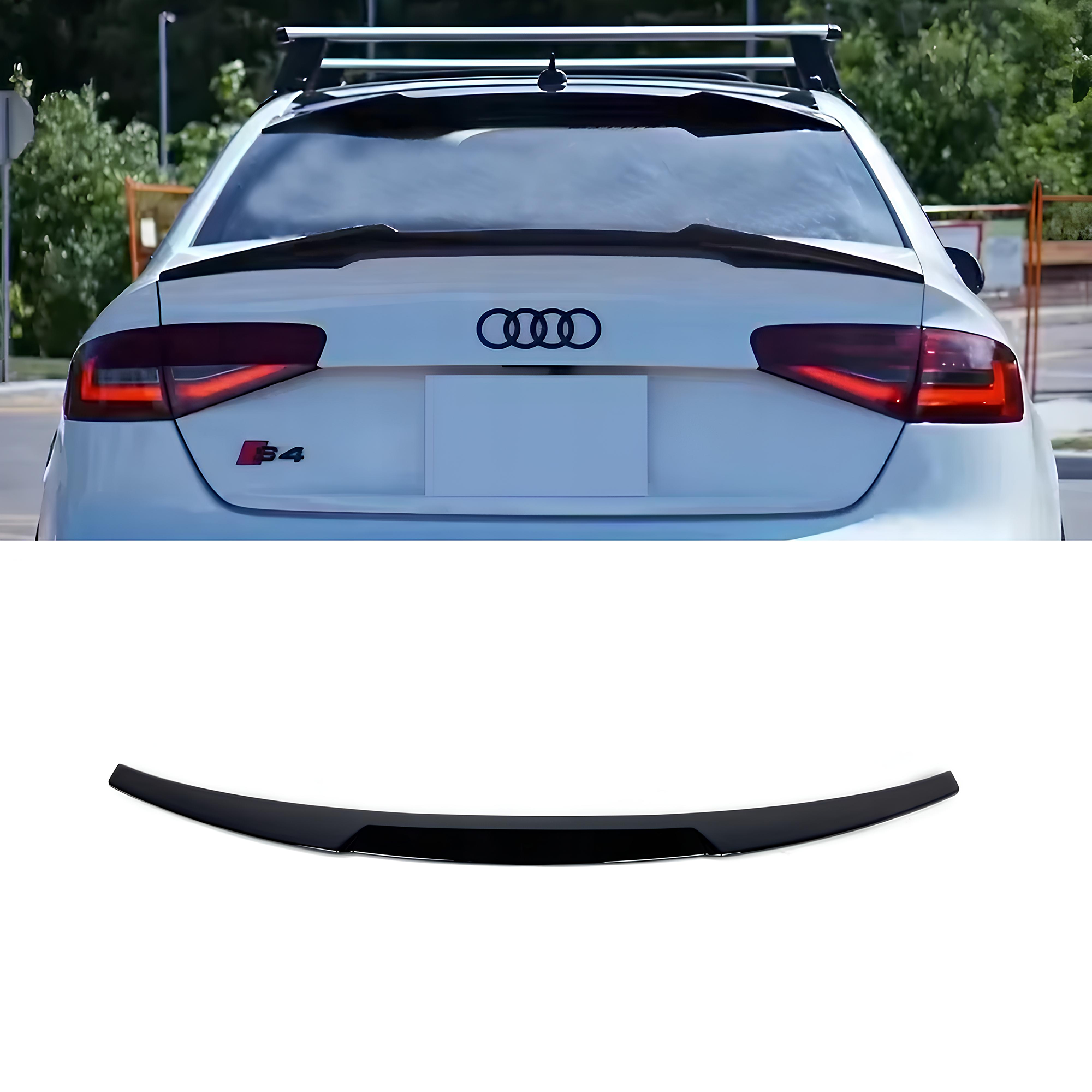 Spoiler Lotka Klapy Audi A4 / S4 B8.5 Sedan Czarny Połysk (2013–2016) - obrazek 14