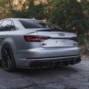 Spoiler Lotka Audi A4 B9 M4 Style Czarny Połysk (2017+) - obrazek 5