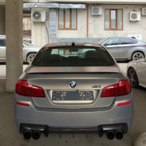 Spoiler Tylny BMW Serii 5 F10 (2010-2017) – Stylizacja M5, Czarny Połysk, ABS - obrazek 2