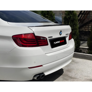 Spoiler BMW Serii 5 F10 PRE-LCI / LCI (2010–2017) Czarny Połysk ABS | Lotka Klapy - obrazek 3