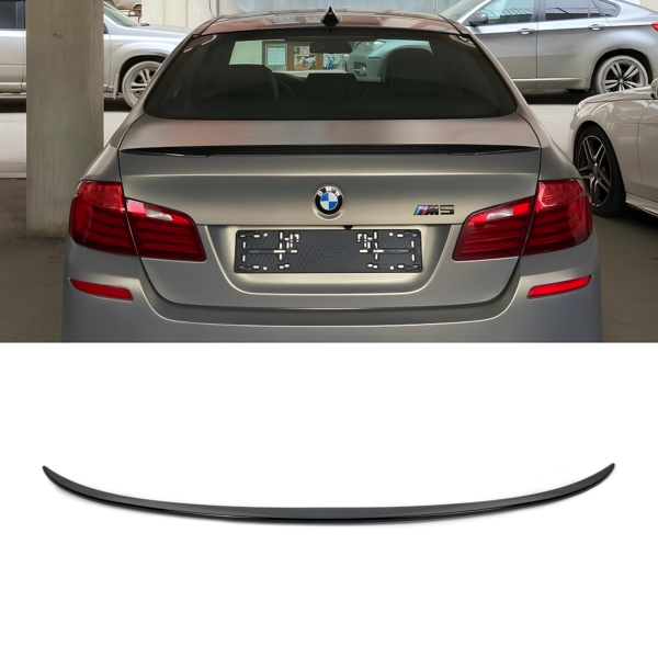Spoiler BMW Serii 5 F10 PRE-LCI (2010–2017) Czarny Połysk ABS | Lotka Klapy