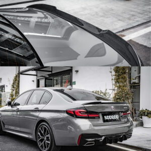 Karbonowy Spoiler Lotka Klapy BMW G30 / F90 CS Style (Dry-Carbon) - obrazek 4