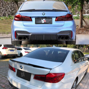 Karbonowa Lotka Klapy BMW G30 / F90 M4 Style 2017–2023 (Dry-Carbon) - obrazek 4