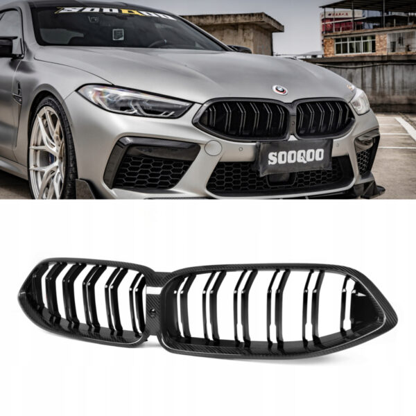 Karbonowy Grill (Nerki) BMW Seria 8 M8 F91/F92/F93 M8 Style - obrazek 1