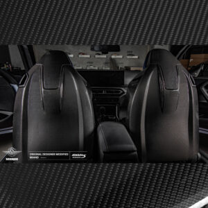 Karbonowe Nakładki na Fotele – Zestaw 2 szt. do BMW M2 G87 / G82 / G83 – Styl OEM/Carbon Fiber - obrazek 4