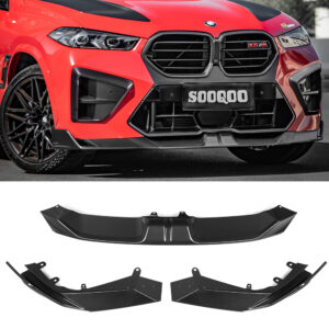 Karbonowy Splitter Przód do BMW X6M F96 LCI w stylu SQ - obrazek 1