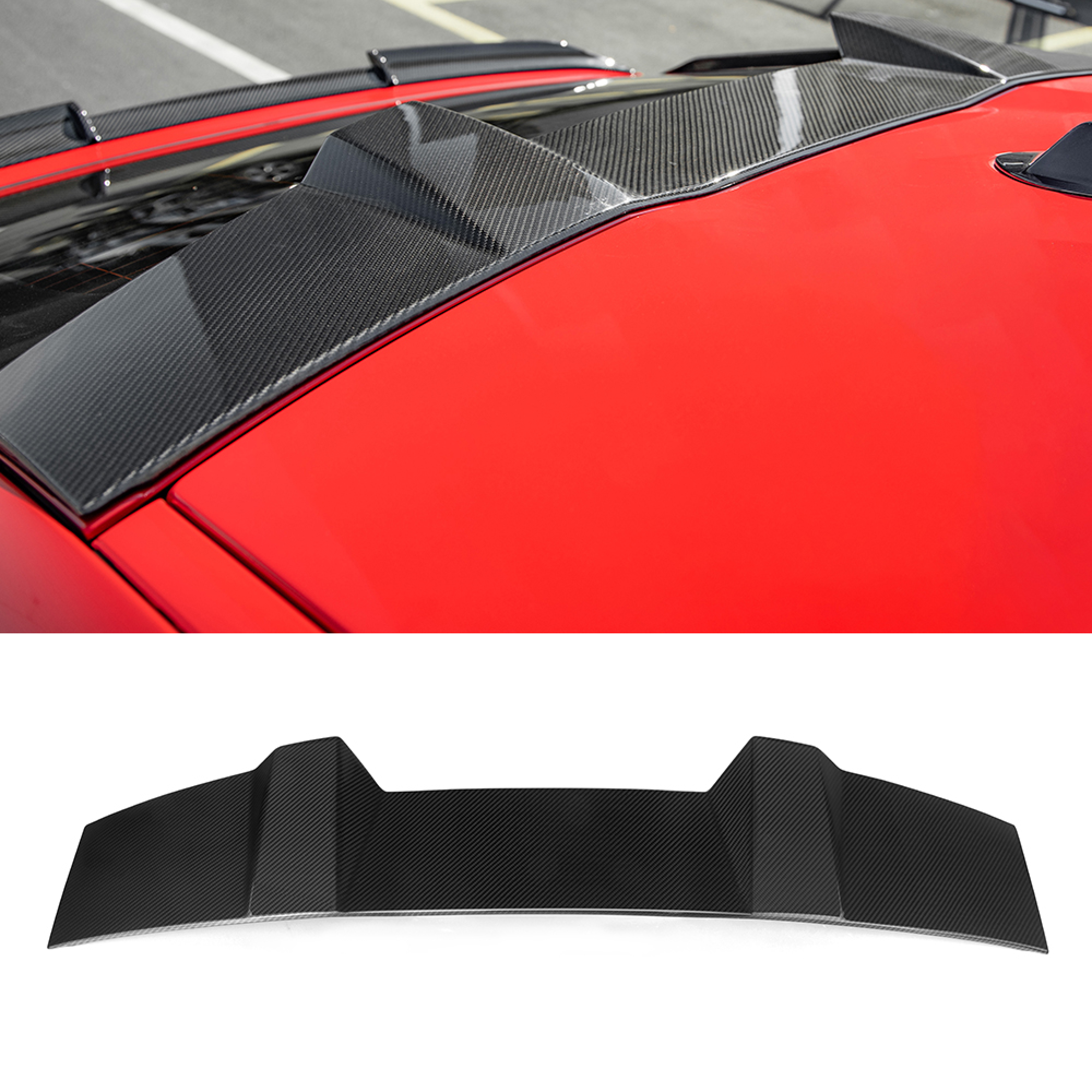 Karbonowa Lotka Dachowa BMW G06 / G06 LCI / F96 / F96 LCI SOOQOO Style (Dry-Carbon) - obrazek 1