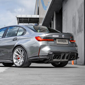 Karbonowy Dyfuzor BMW M3 / M4 G80 / G82 SOOQOO V2 Style - obrazek 6