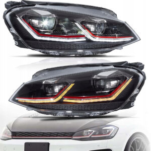 VLAND Pełne LED Reflektory do VW MK7/Golf 7 (2012–2017) - obrazek 1