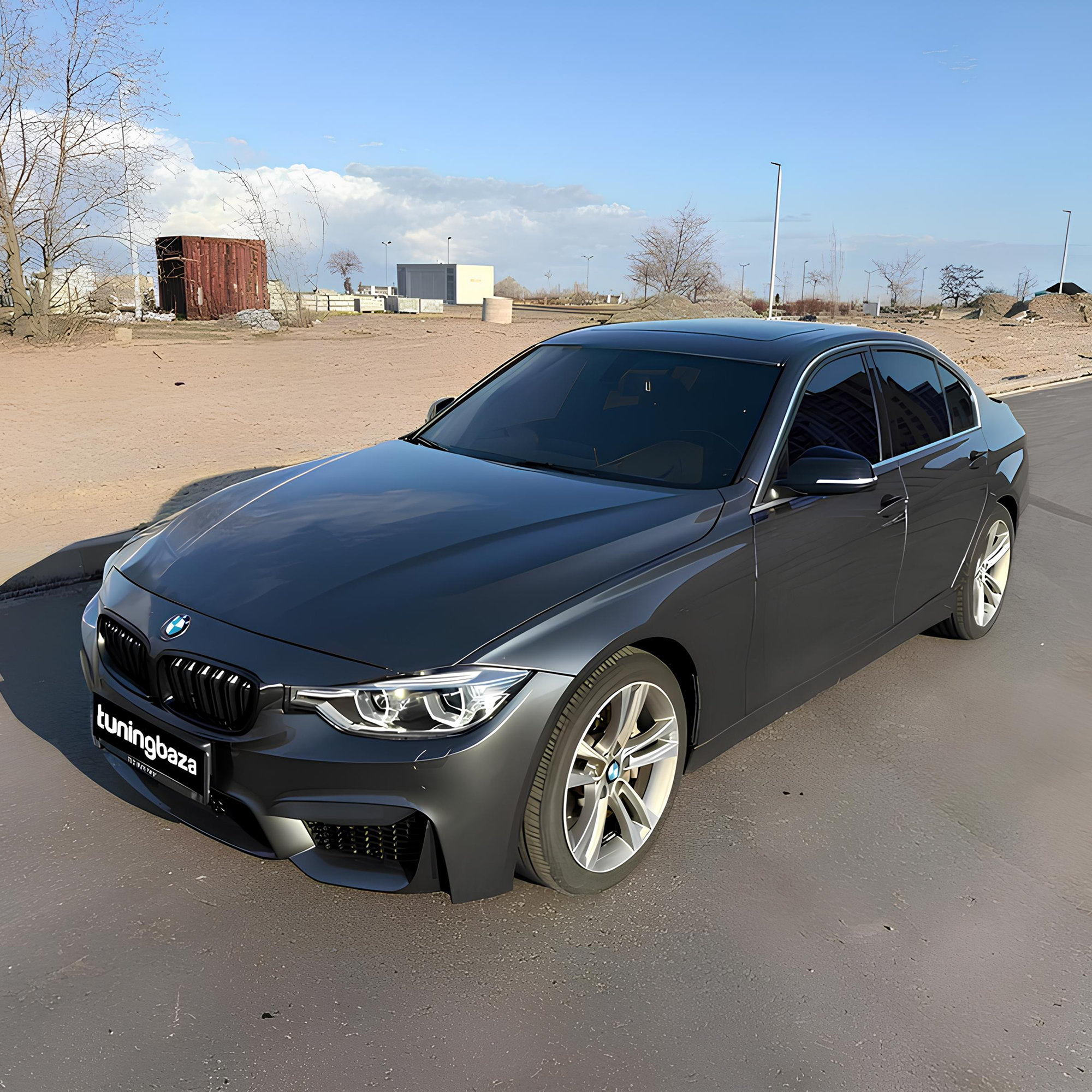 Błotnik Prawy (strona pasażera) Przedni BMW F30 / F31 Metalowy NOWY - obrazek 8
