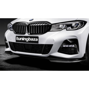 Dokładka Spoiler Splitter Pzód BMW G20 G21 Przedlift MP Style Czarny Połysk - obrazek 4
