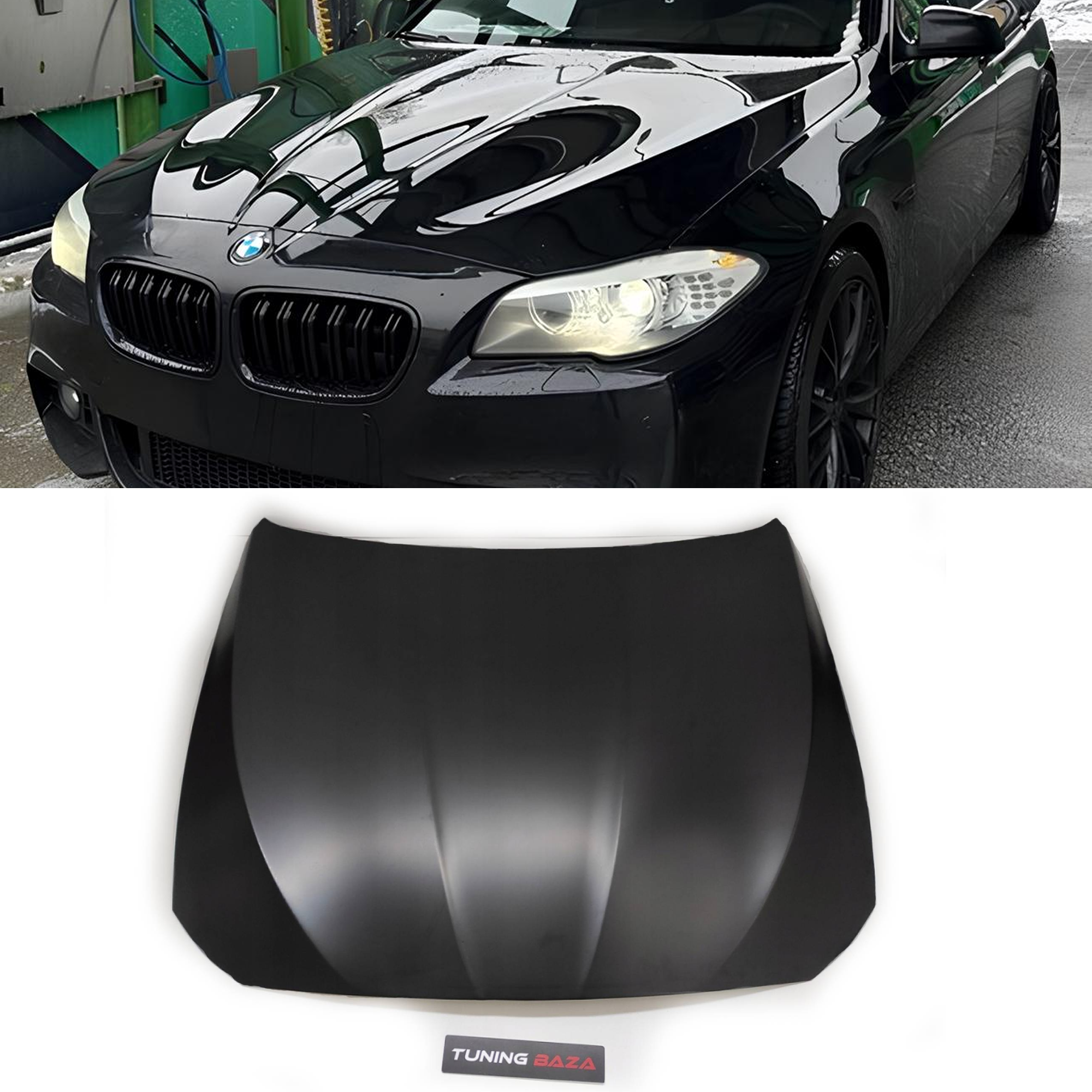 Maska Pokrywa Silnika Przednia Metalowa do BMW F10/F11 NOWA - obrazek 1