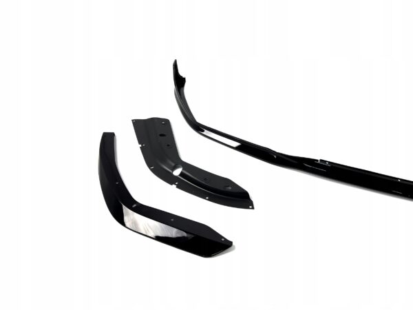 Dokładka Spoiler Splitter Pzód BMW G20 G21 Przedlift MP Style Czarny Połysk - obrazek 3