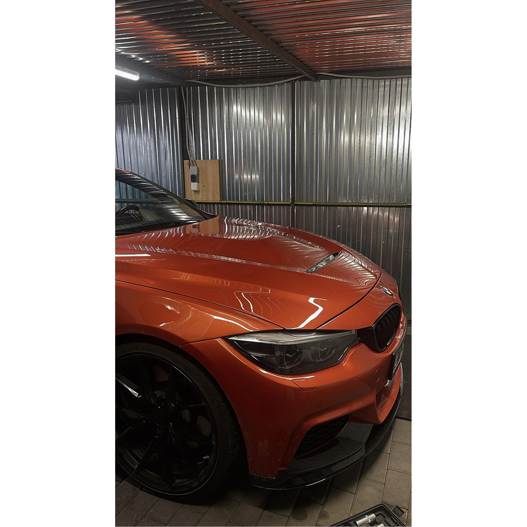 Maska Pokrywa Silnika Przednia Stalowa GTS Style do BMW F30/F31/F32/F33/F36 - obrazek 2