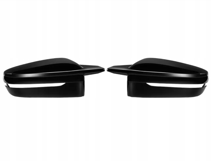 Nakładki lusterek BMW G20/G21/G22/G23/G26/G42 M-Style Czarny Połysk - obrazek 2