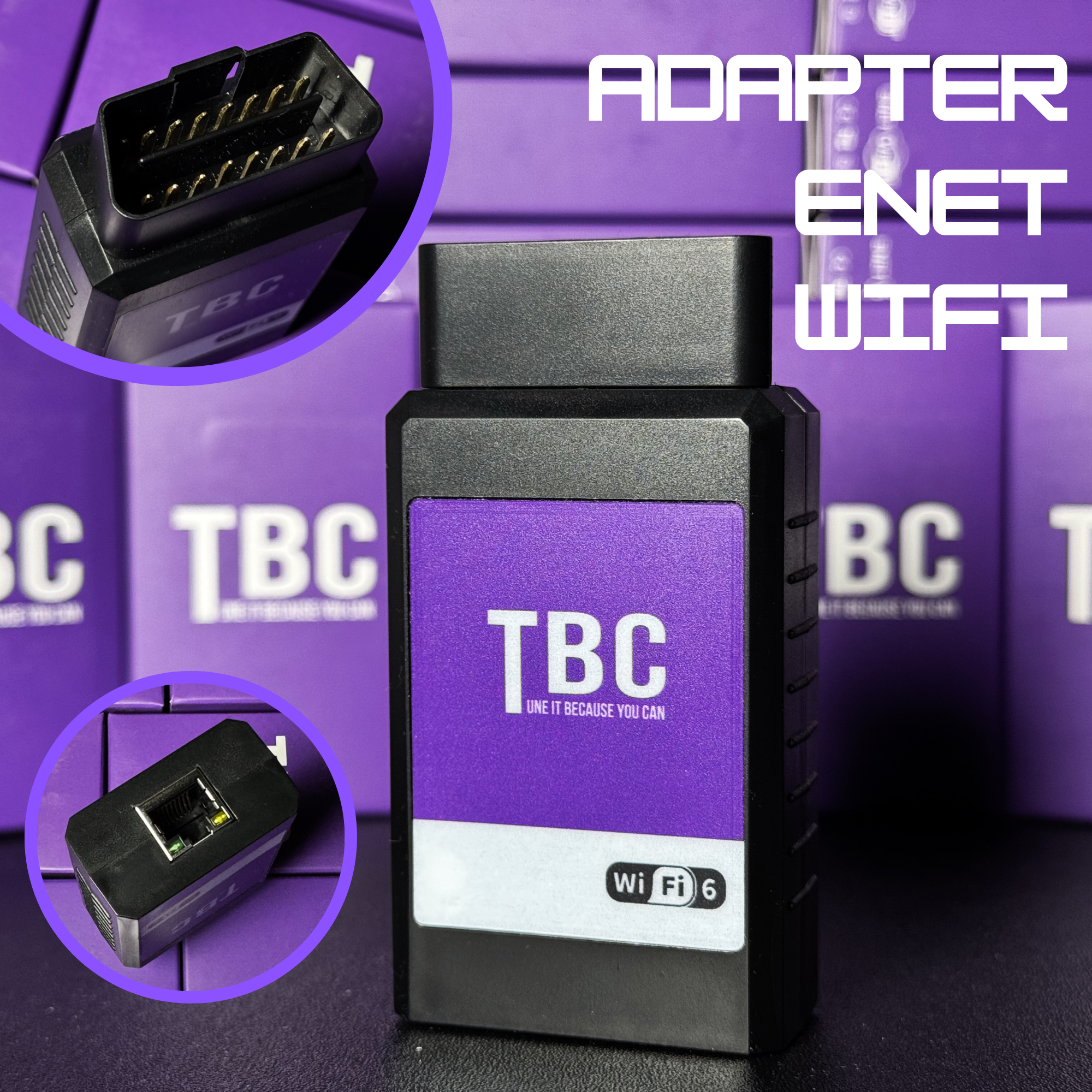 Adapter ENET WiFi – profesjonalne narzędzie diagnostyczne do samochodów BMW. - obrazek 1