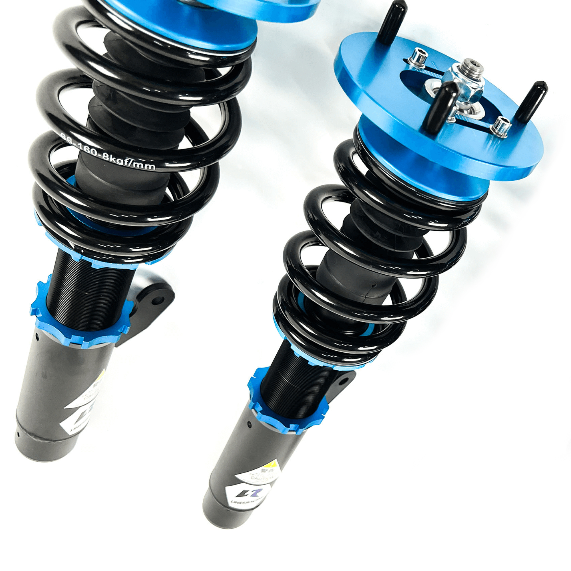 LINES RACING zestaw regulowanych coiloverów PRZEDNICH full-tap do BMW E46 - obrazek 4