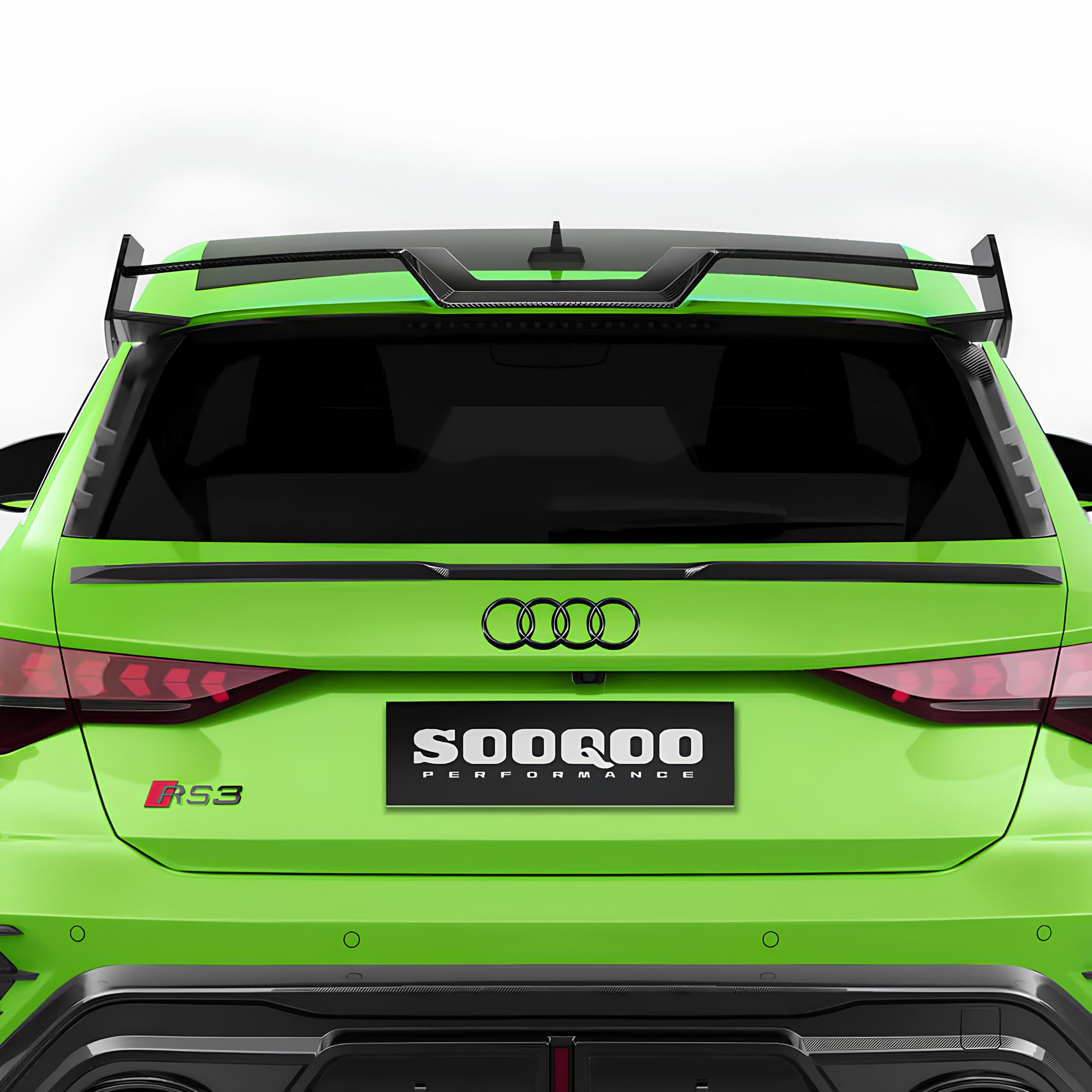 Karbonowy Spoiler / Lotka Dachowa do Audi RS3 8Y Sportback (2024+) SOOQOO Style - obrazek 10
