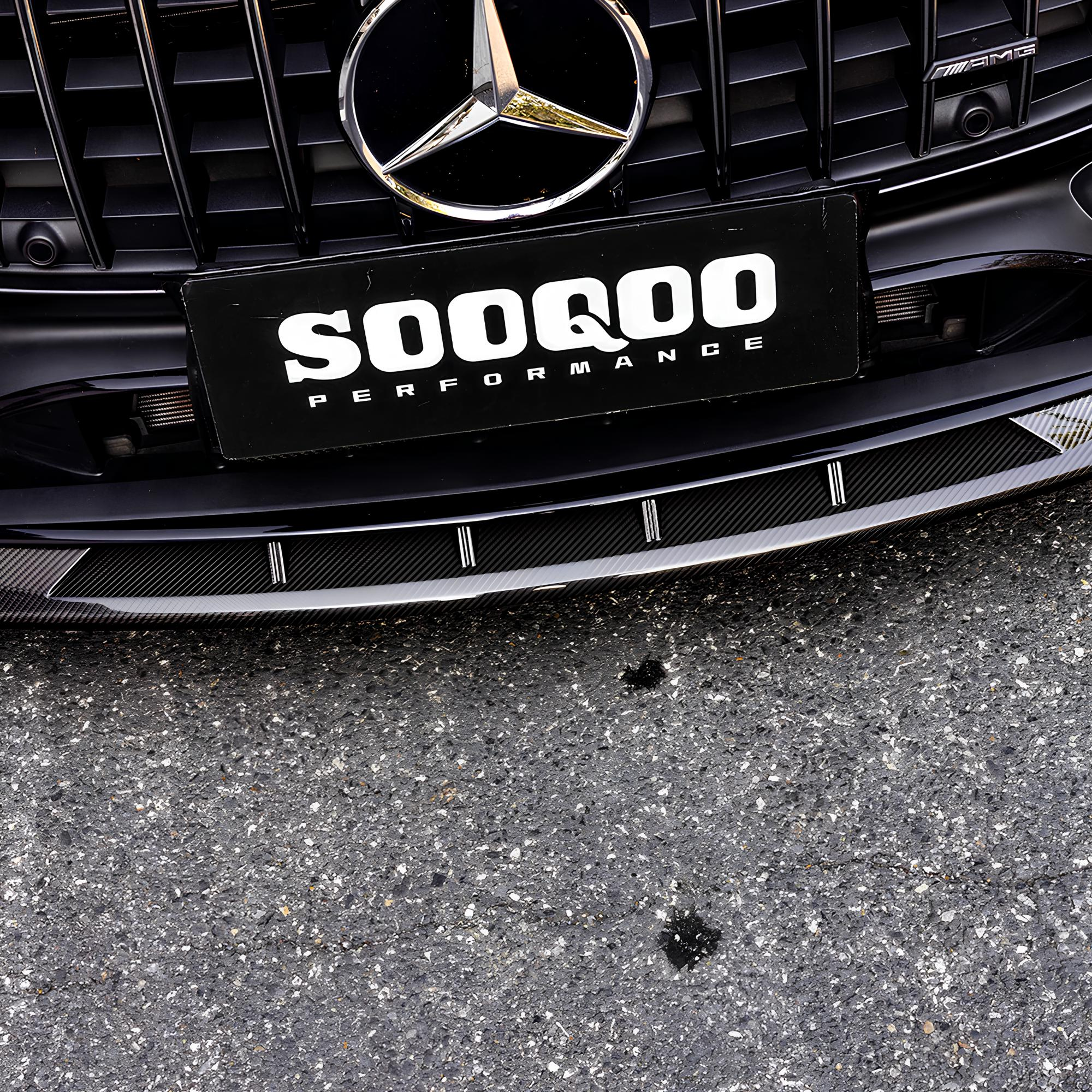 Karbonowy Splitter / Front Lip do Mercedes-Benz AMG CLE 53 A236/C236 (2024+) SOOQOO Style - obrazek 5