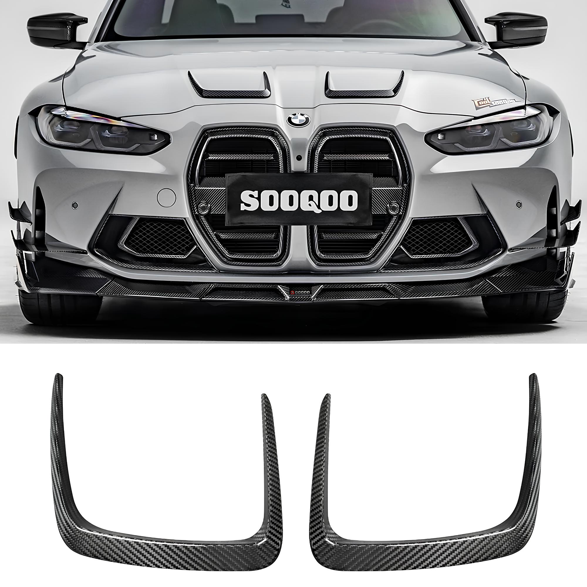 Karbonowe Nakładki Maski BMW G80/G81 M3 G82/G83 M4 (2020+) SOOQOO Styl - obrazek 1