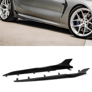 Nakładki Listew Progów Bocznych do BMW Serii 8 G16 / M8 F93 (2019+) SOOQOO Style