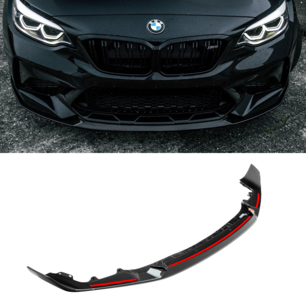 Dokładka Splitter Przód do BMW M2 F87C w stylu M-Performance