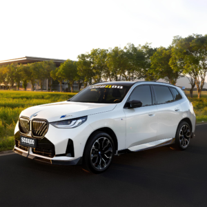 Karbonowe Dokładki / Listwy Pod Progi do BMW X3 G45 (2024+) SOOQOO Style - obrazek 3