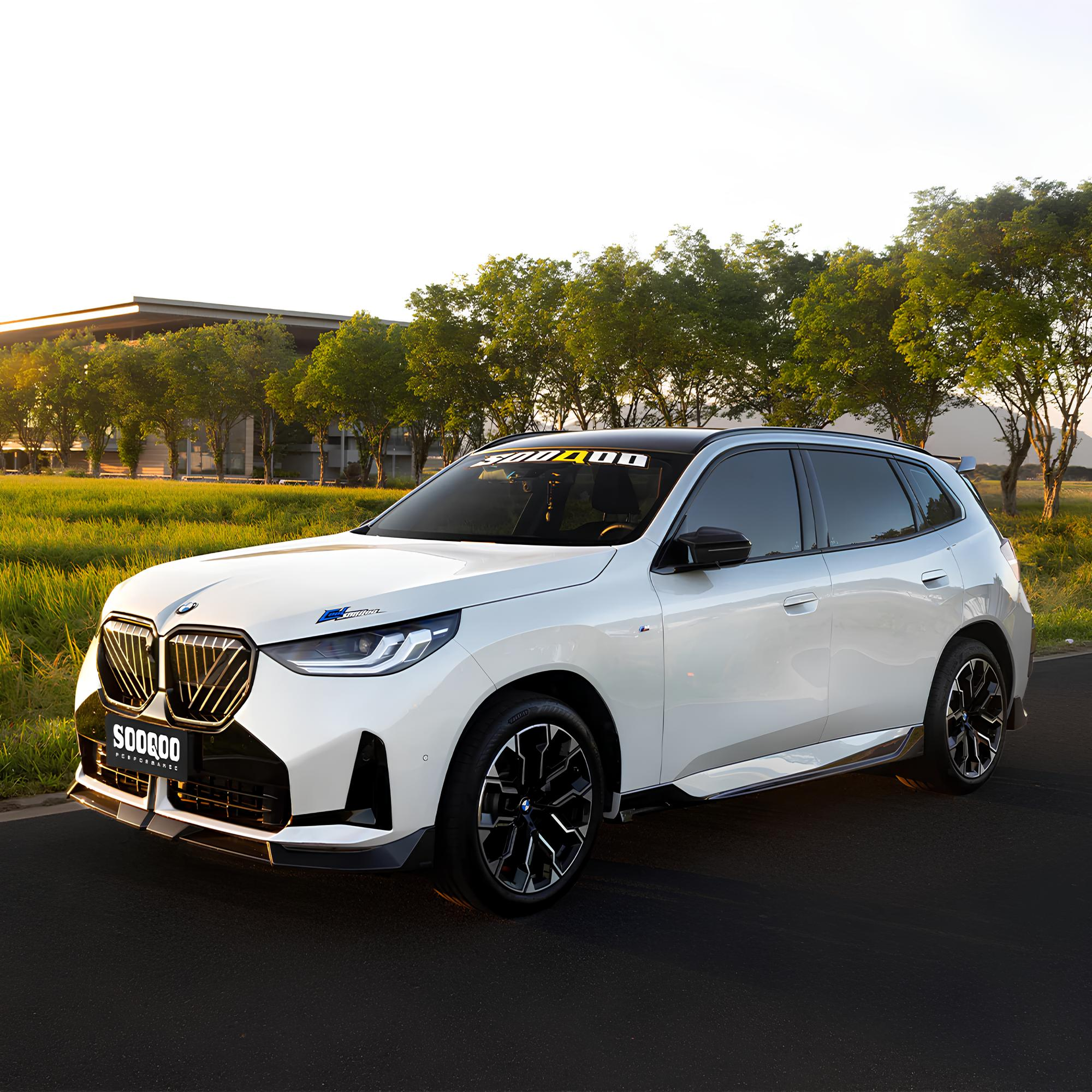 Karbonowe Dokładki / Listwy Pod Progi do BMW X3 G45 (2024+) SOOQOO Style - obrazek 3