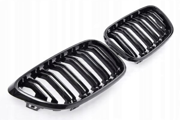 Atrapa Nerki Grill BMW 2 F22 F23 M-Styl Czarny Połysk - obrazek 4