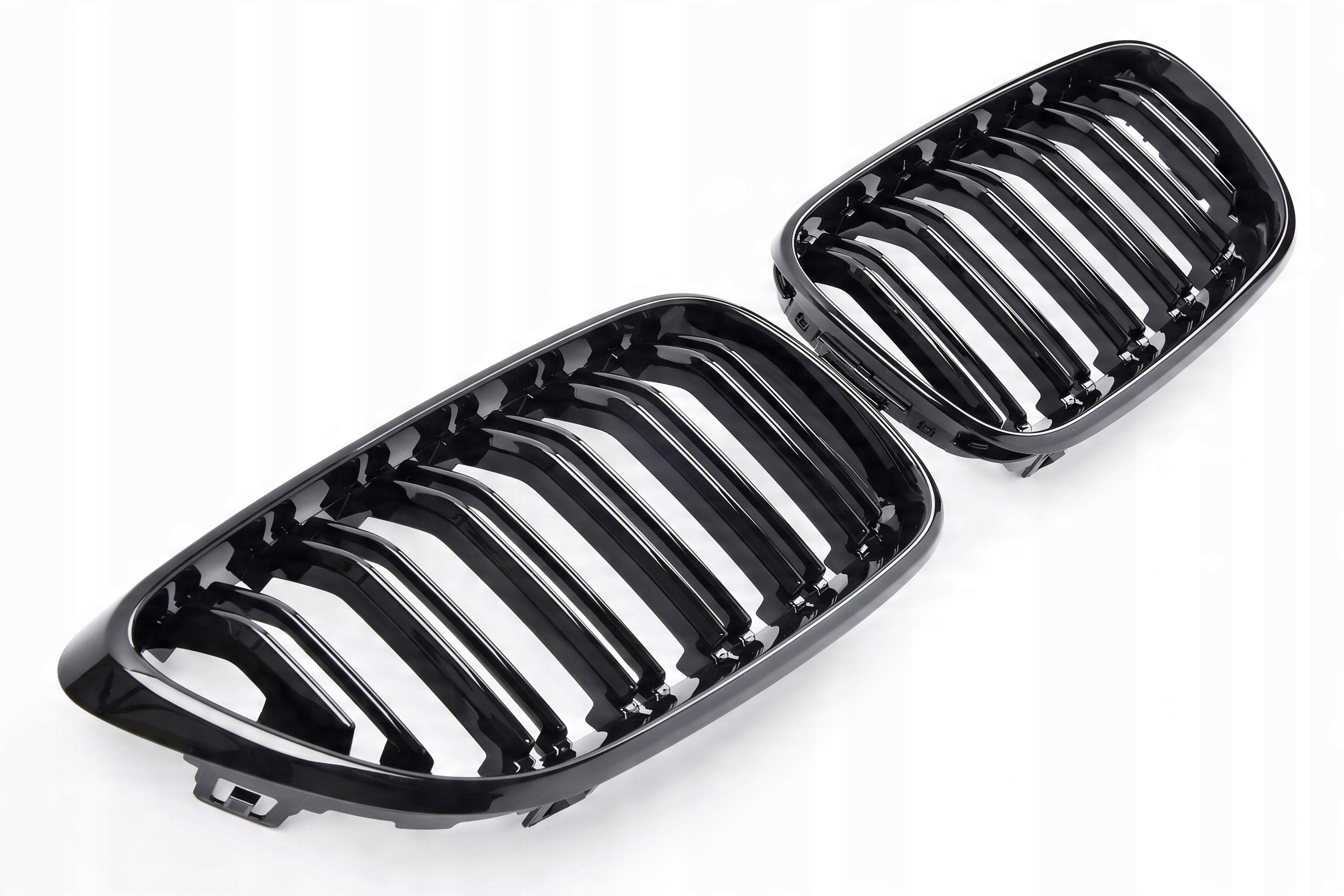 Atrapa Nerki Grill BMW 2 F22 F23 M-Styl Czarny Połysk - obrazek 4