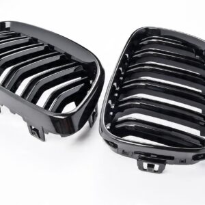 Atrapa Nerki Grill BMW 2 F22 F23 M-Styl Czarny Połysk - obrazek 6