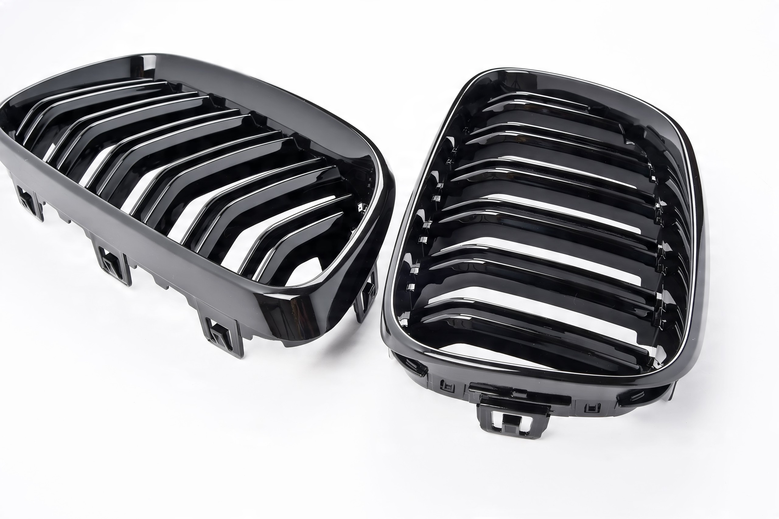Atrapa Nerki Grill BMW 2 F22 F23 M-Styl Czarny Połysk - obrazek 6