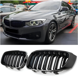 Atrapa Grill M-Style BMW Seria 3 F34 GT Podwójne Żebra Czarny Połysk (2013-2020)