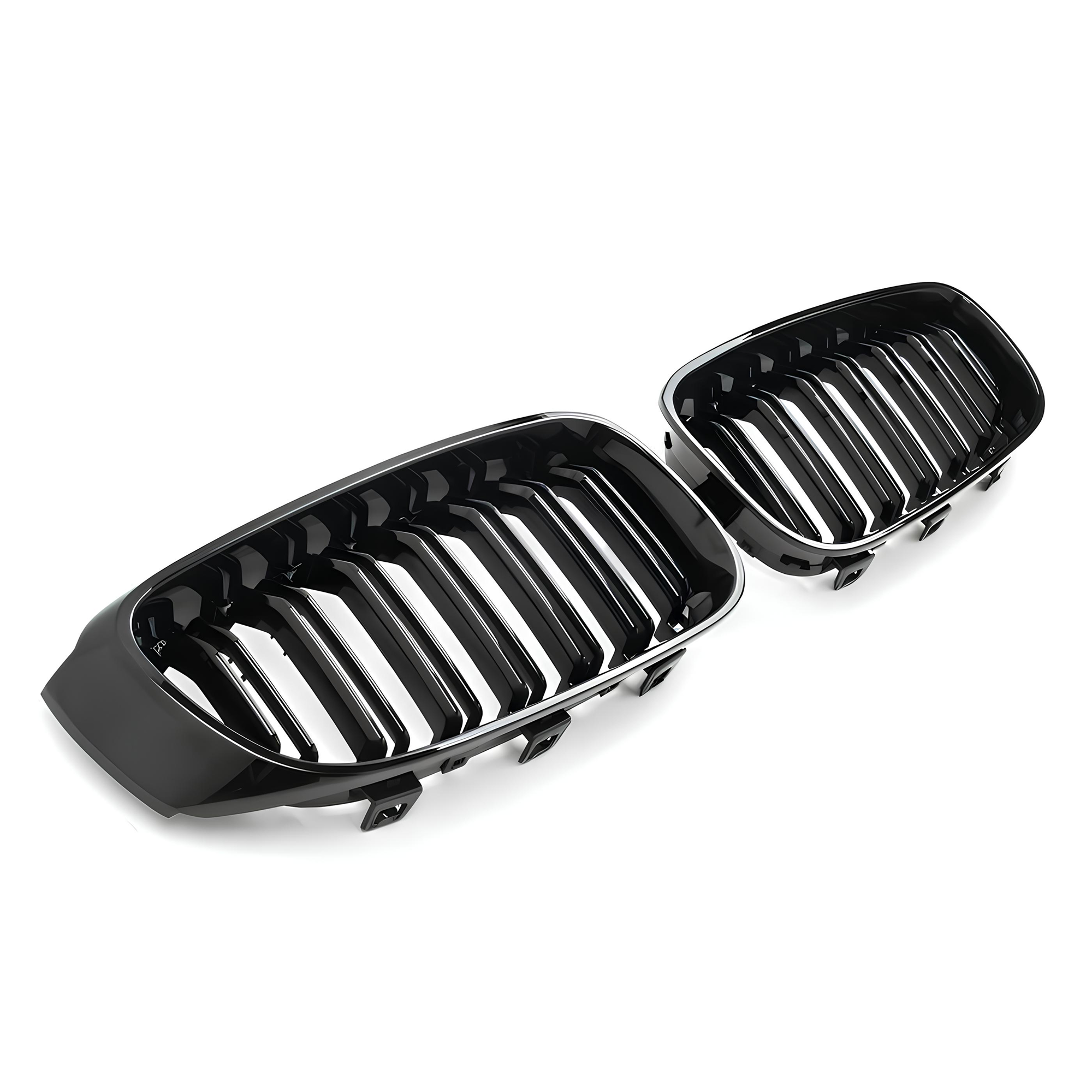 Atrapa Grill M-Style BMW Seria 3 F34 GT Podwójne Żebra Czarny Połysk (2013-2020) - obrazek 7