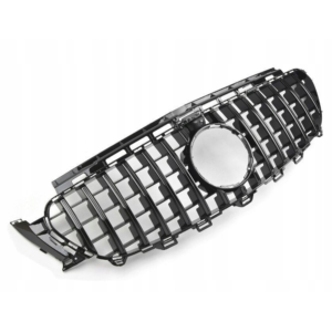 Grill Atrapa Mercedes E-Klasy W213 GT Style Czarny Połysk 16-23 Z Kamerą - obrazek 2