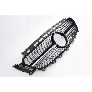 Grill Atrapa Mercedes E-Klasa W213 Diamond Style Czarny + Chrom Bez Kamery - obrazek 6