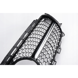 Grill Atrapa Mercedes E-Klasa W213 Diamond Style Czarny + Chrom Bez Kamery - obrazek 7