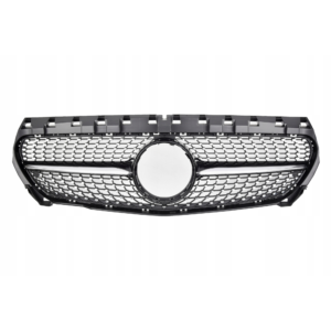 Atrapa grill DIAMOND BLACK Mercedes CLA C117 2013–2019 – CZARNY + CHROM - obrazek 3