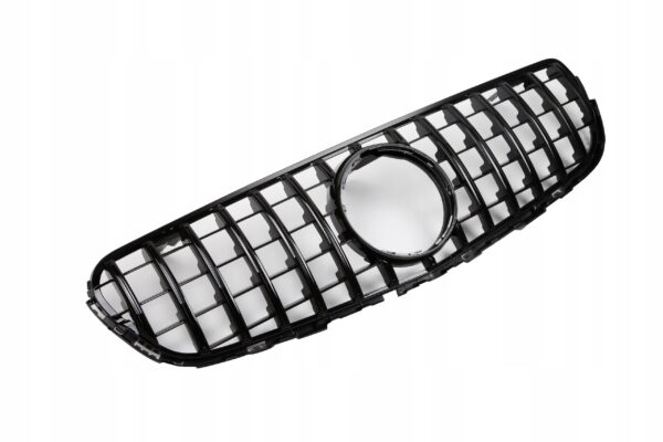 Grill Atrapa Mercedes GLC X253 Prezedlift GT Style Czarny Połysk (2015-2019) - obrazek 3