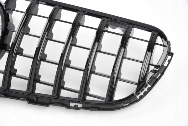 Grill Atrapa Mercedes GLC X253 Prezedlift GT Style Czarny Połysk (2015-2019) - obrazek 4
