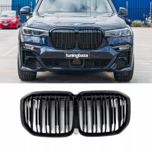 Grill (Nerki) BMW X7 G07 Przedlift M-Style Czarny Połysk (2019-2022)