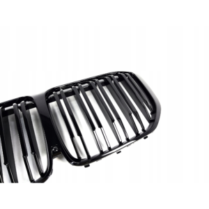 Grill (Nerki) BMW X7 G07 Przedlift M-Style Czarny Połysk (2019-2022) - obrazek 4