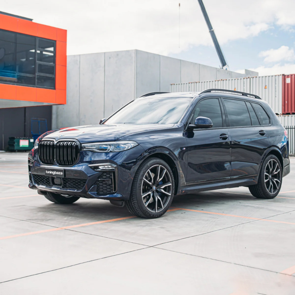 Grill (Nerki) BMW X7 G07 Przedlift M-Style Czarny Połysk (2019-2022) - obrazek 5