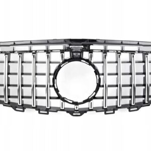 Grill Atrapa Mercedes E-Klasy W213 GT Style Czarny + Chrom 16-23 Z Kamerą - obrazek 4