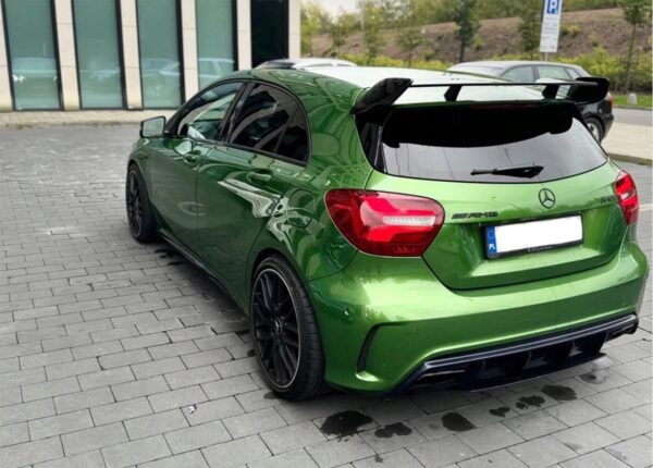 Spoiler Lotka Dachowy Mercedes W176 A45 AMG – Czarny Połysk - obrazek 3
