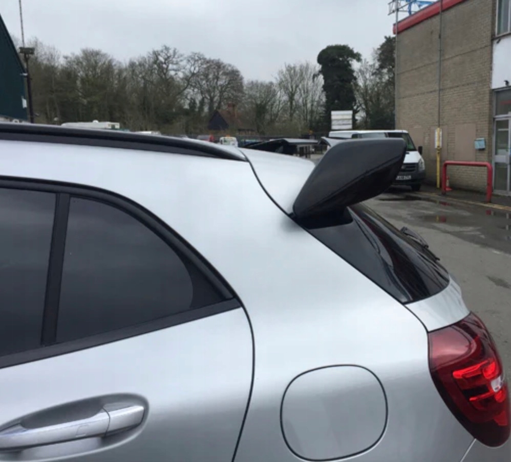Spoiler Dachowy Lotka Mercedes Benz A A45 W176 GLA X156 14–19 Czarny Połysk - obrazek 2