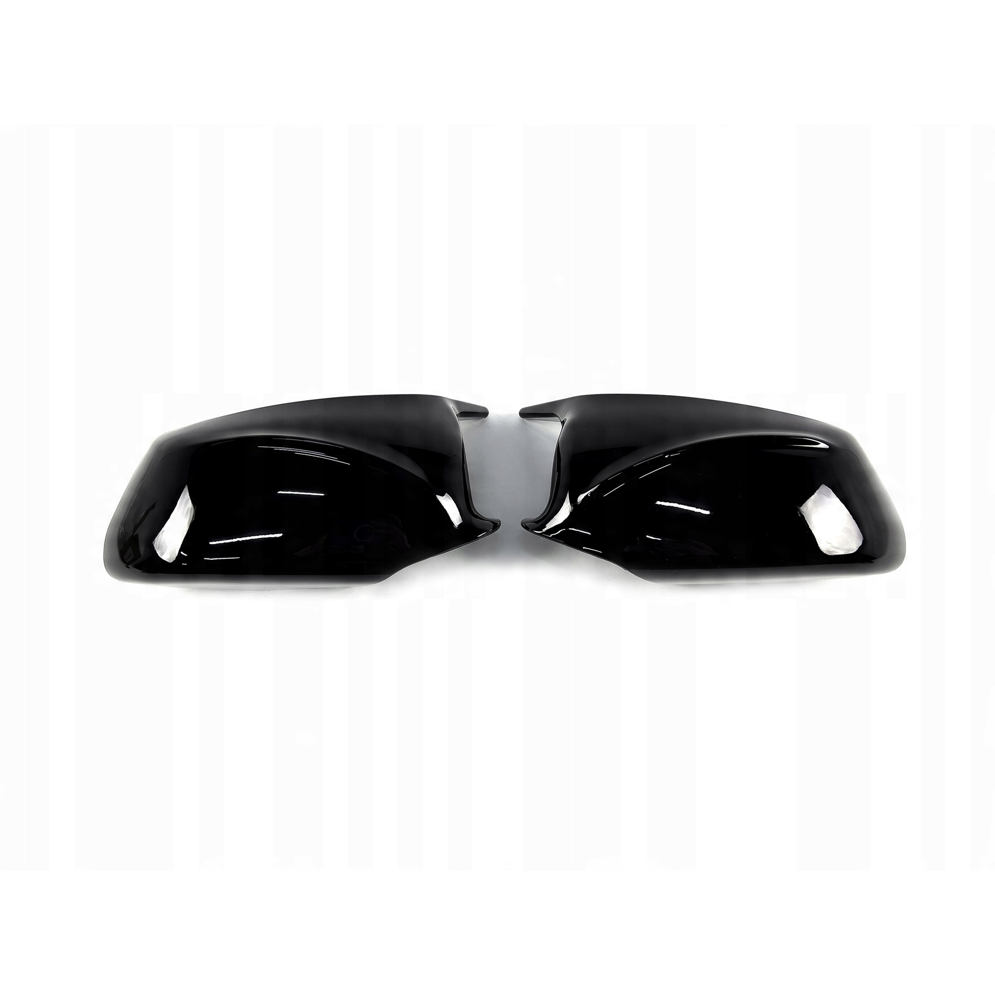 Nakładki obudowa lusterka BMW F10 F11 Przedlift M-Style Czarny Połysk (2009-2013) - obrazek 4