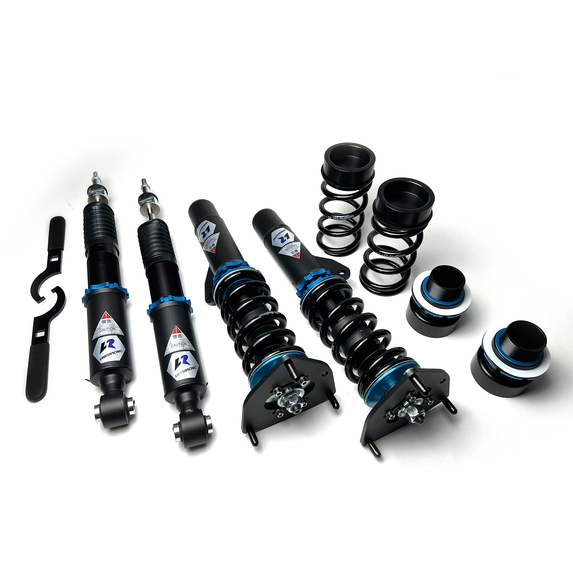 LINESRACING do MINI COOPER S F56 15-19 F8/R6 zestaw regulowanych amortyzatorów full-tap - obrazek 1