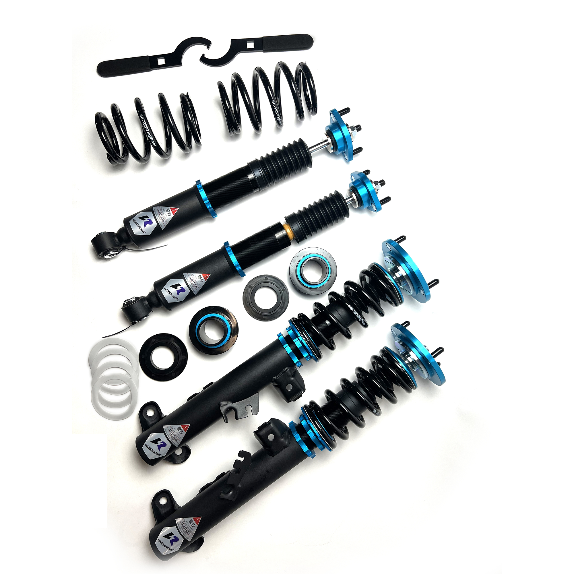 LINESRACING do BMW Z3 (96-03) zestaw regulowanych amortyzatorów full-tap - obrazek 1